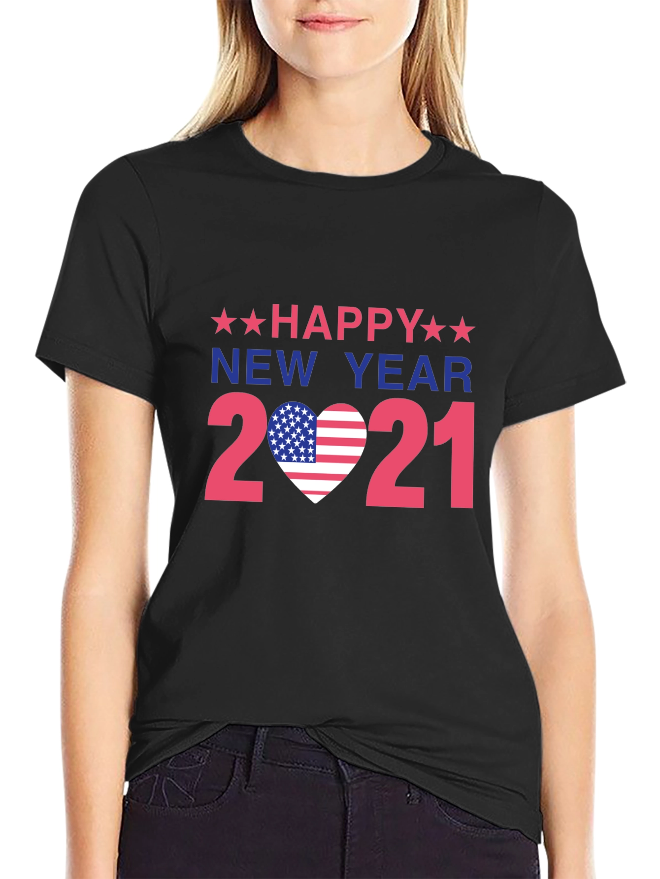 Happy New Year 2021 Patriotic T-Shirt