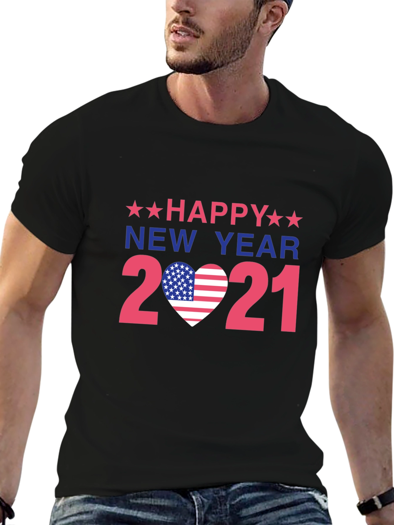 Happy New Year 2021 Patriotic T-Shirt
