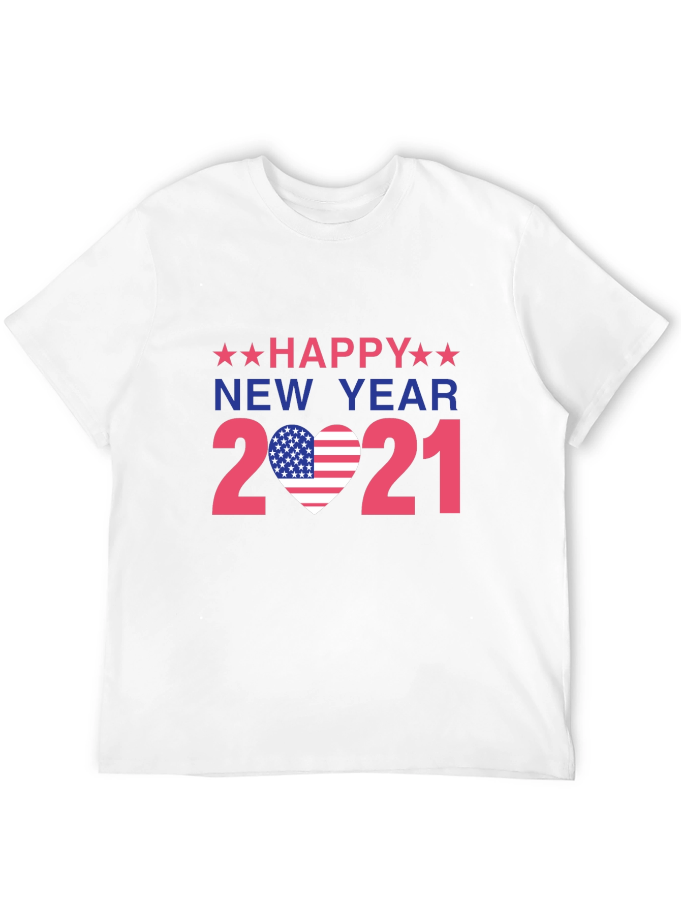 Happy New Year 2021 Patriotic T-Shirt