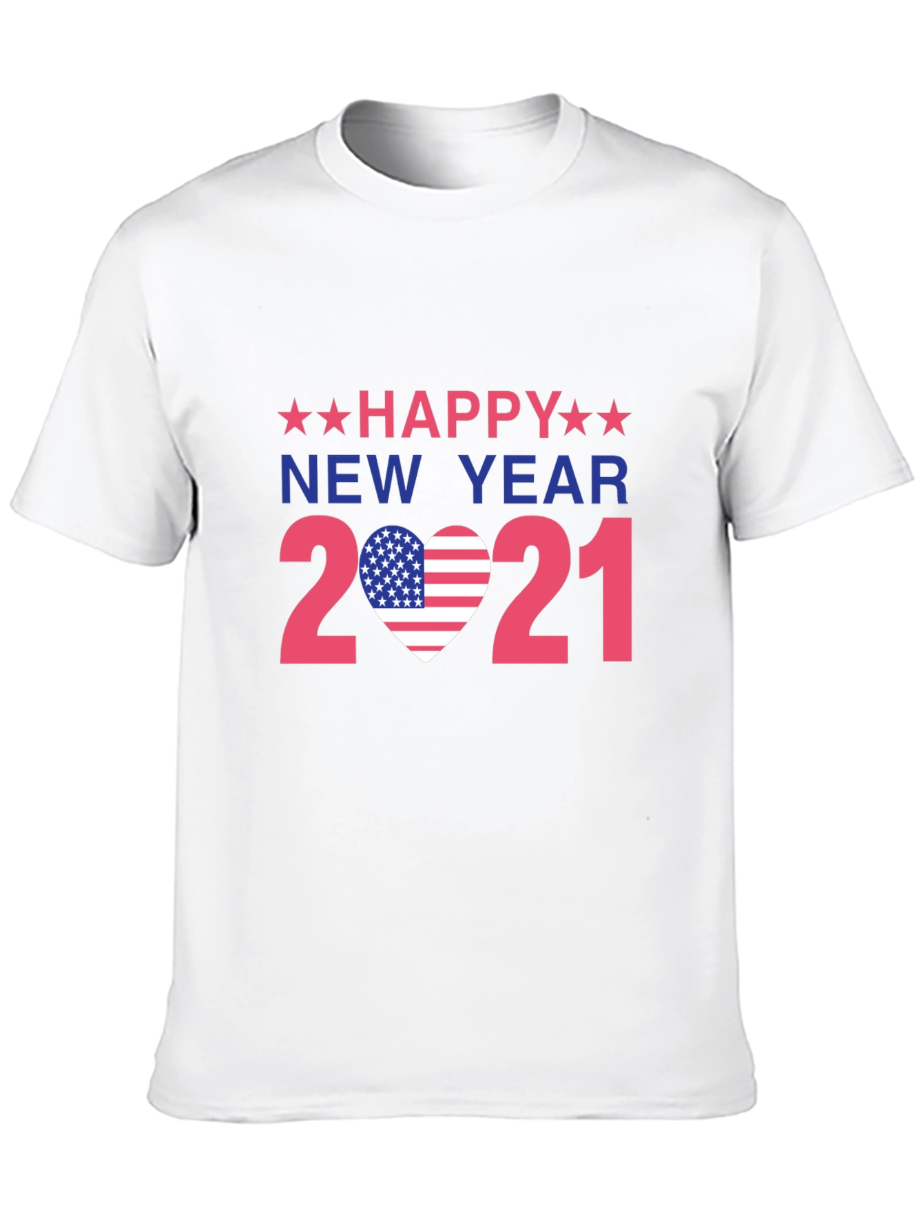Happy New Year 2021 Patriotic T-Shirt