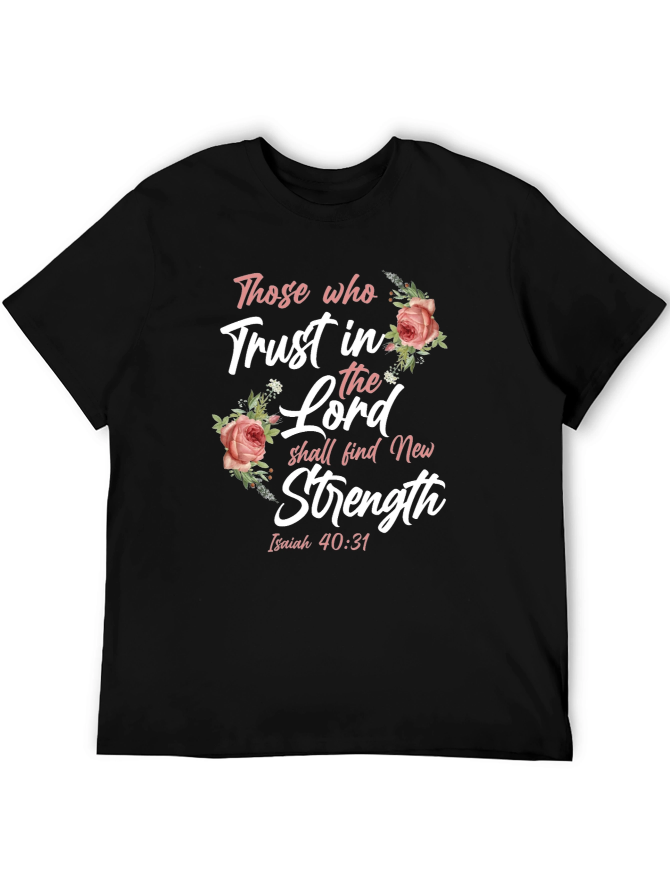 Trust in the Lord Floral T-Shirt