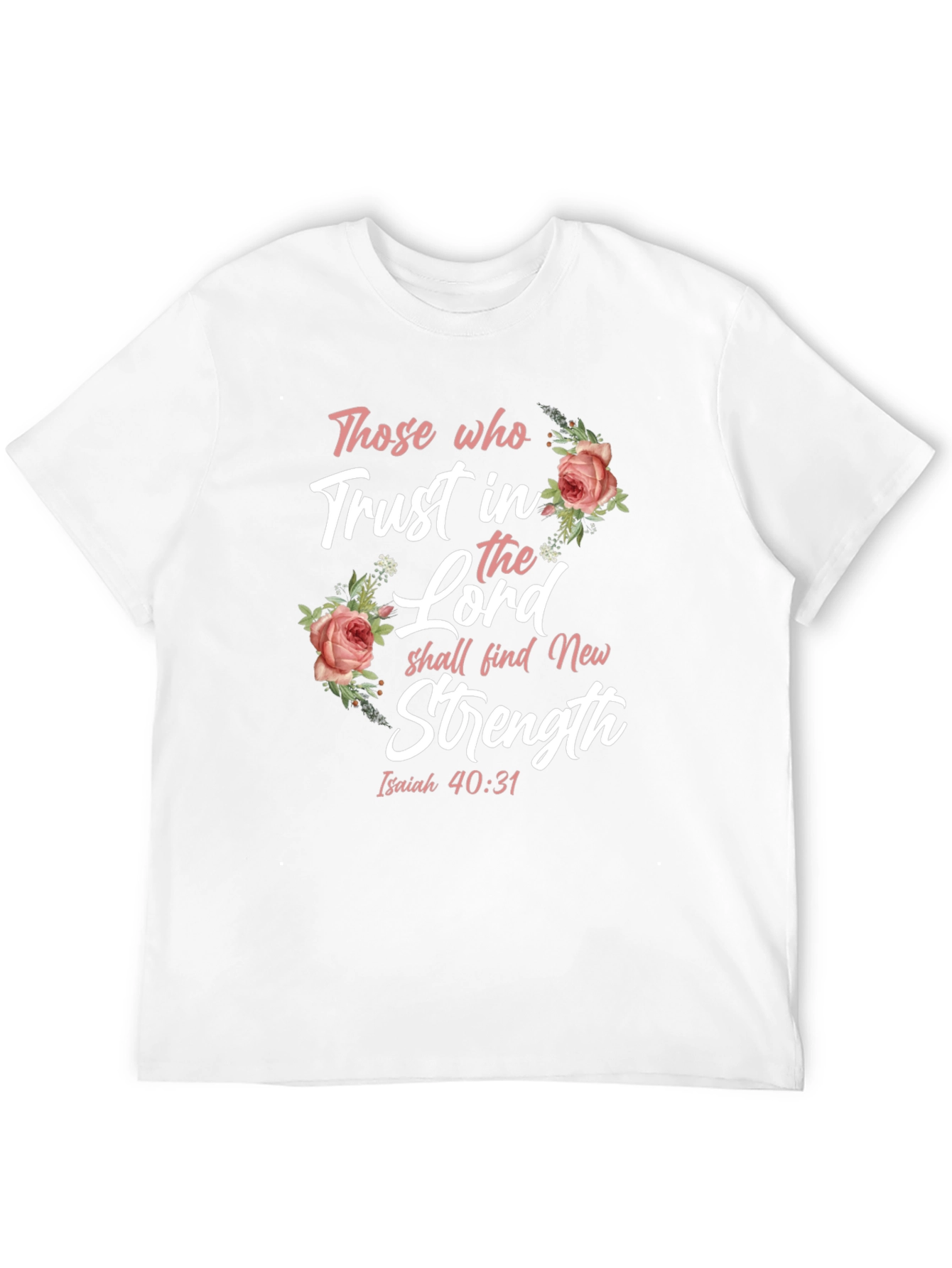 Trust in the Lord Floral T-Shirt