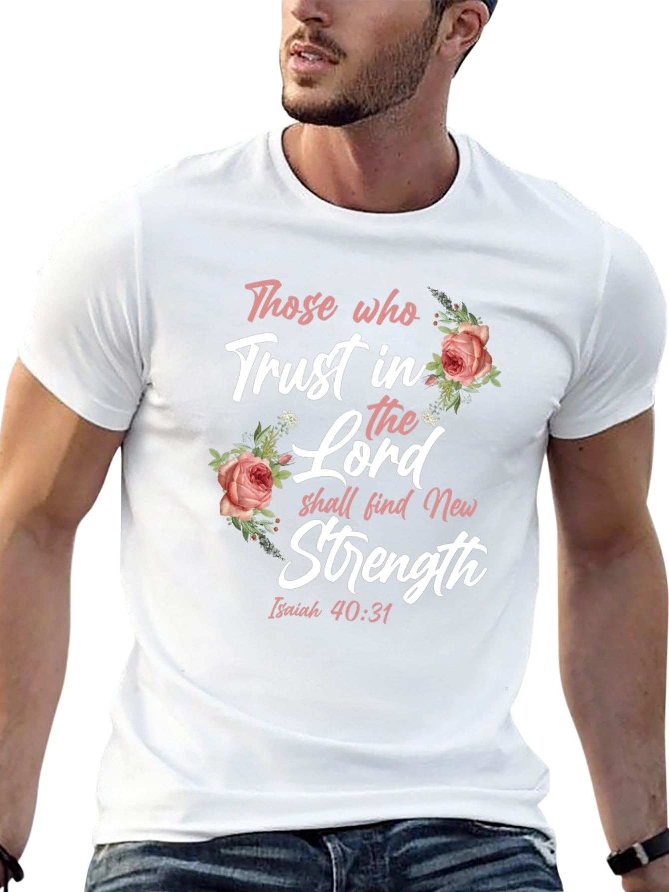 Trust in the Lord Floral T-Shirt