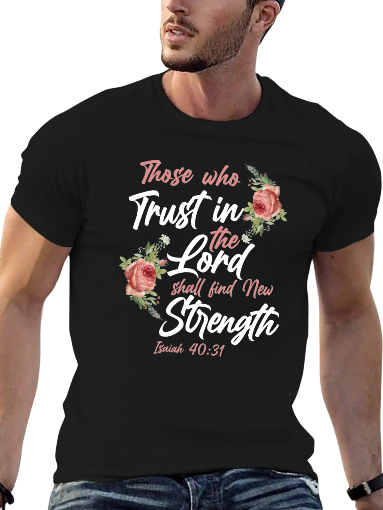 Trust in the Lord Floral T-Shirt