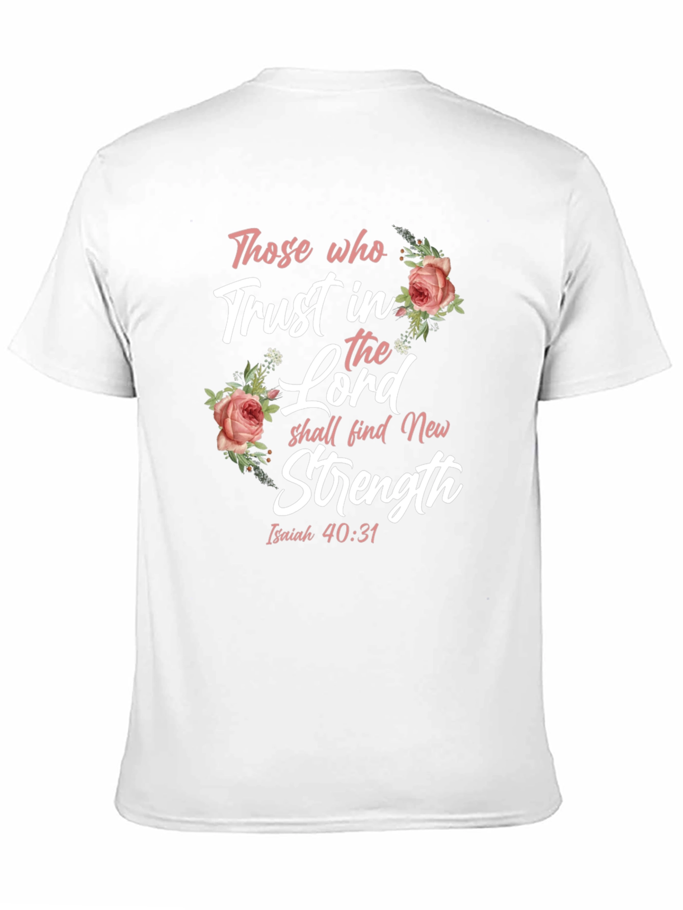Trust in the Lord Floral T-Shirt