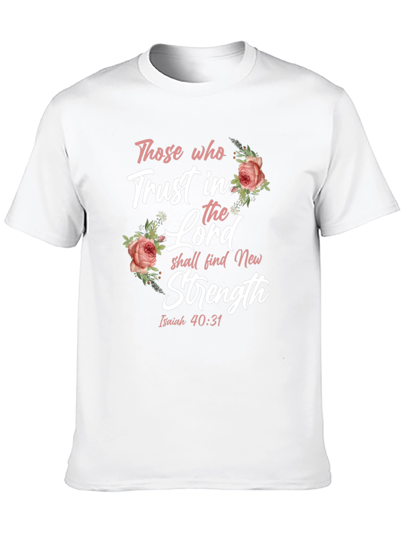 Trust in the Lord Floral T-Shirt