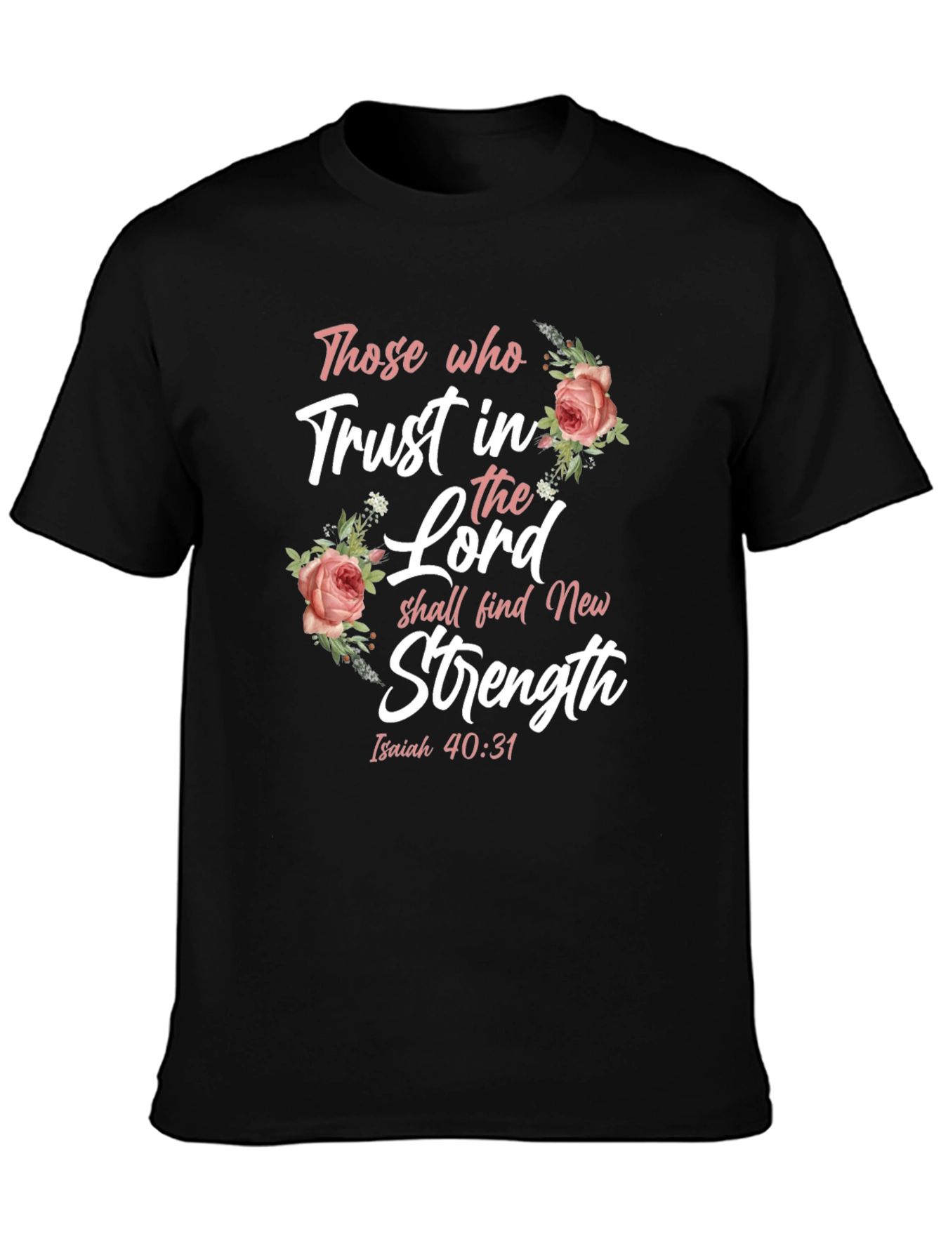 Trust in the Lord Floral T-Shirt