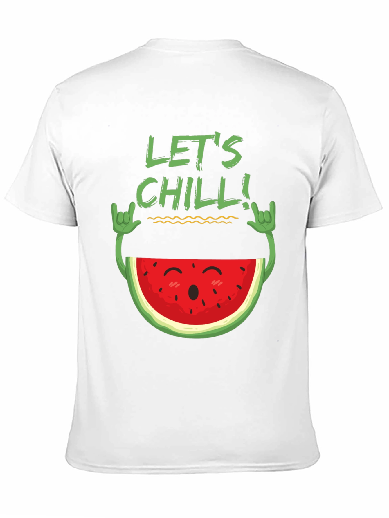 Lets Chill Watermelon Graphic Tee