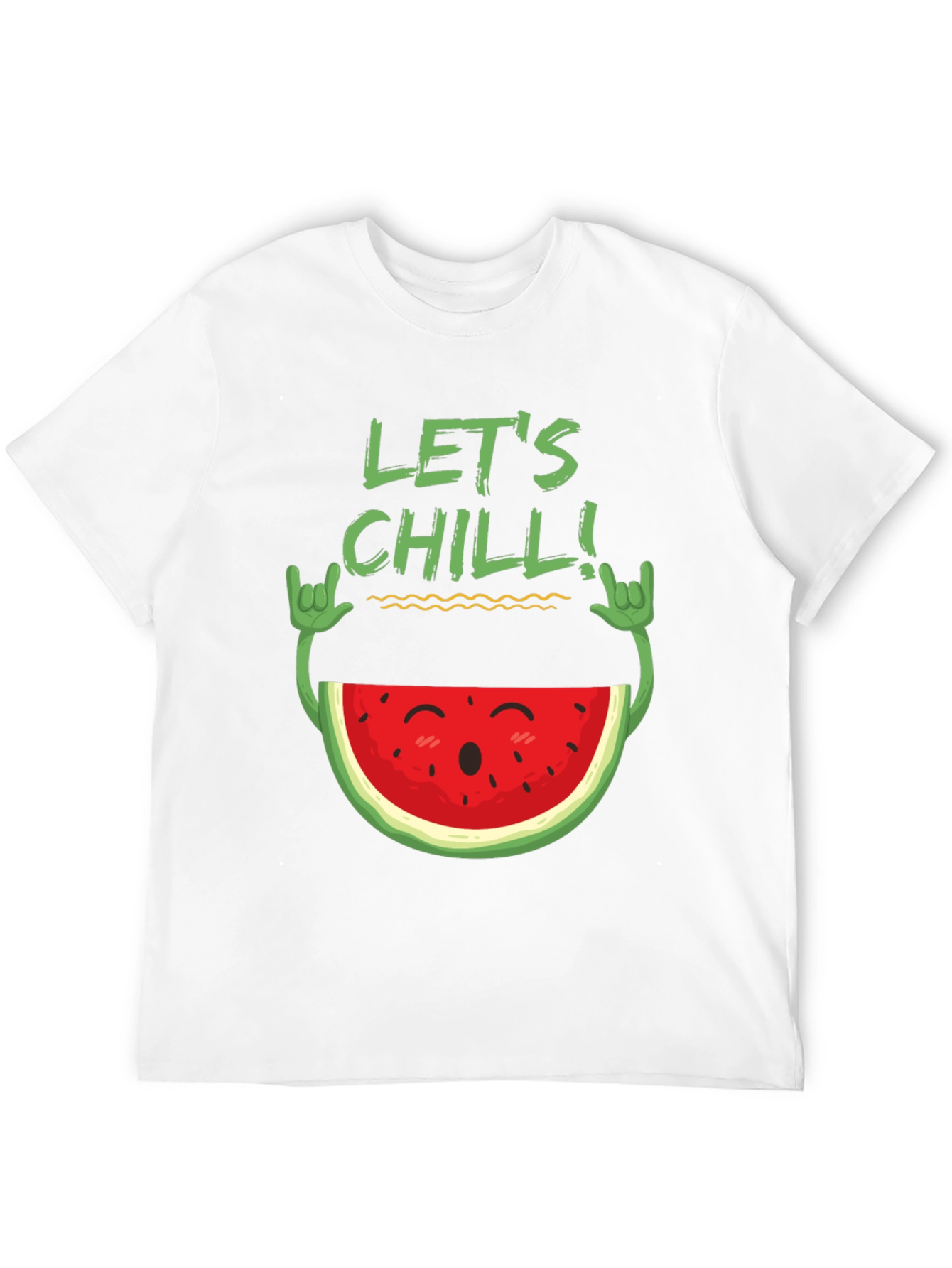 Lets Chill Watermelon Graphic Tee