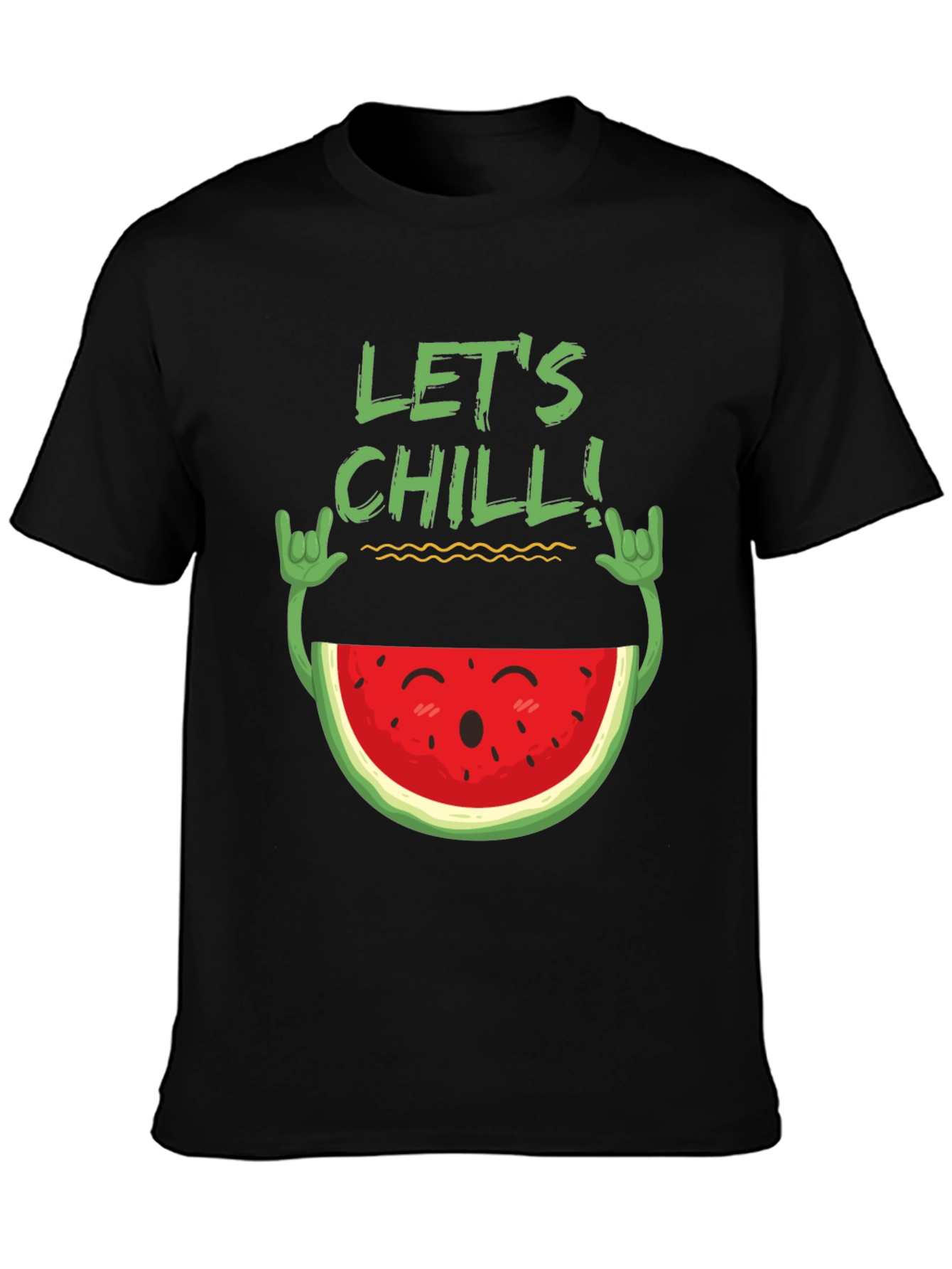 Lets Chill Watermelon Graphic Tee