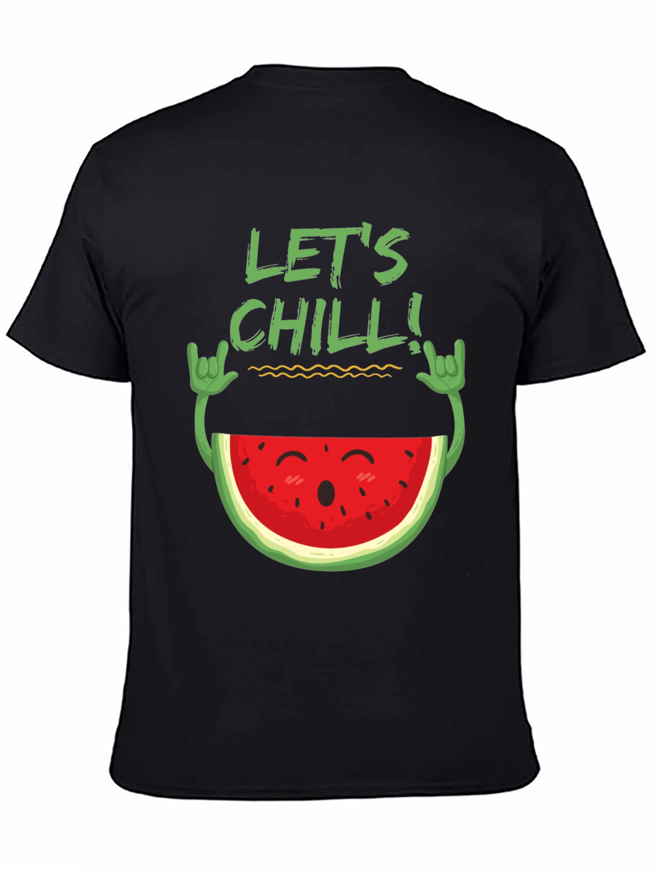 Lets Chill Watermelon Graphic Tee