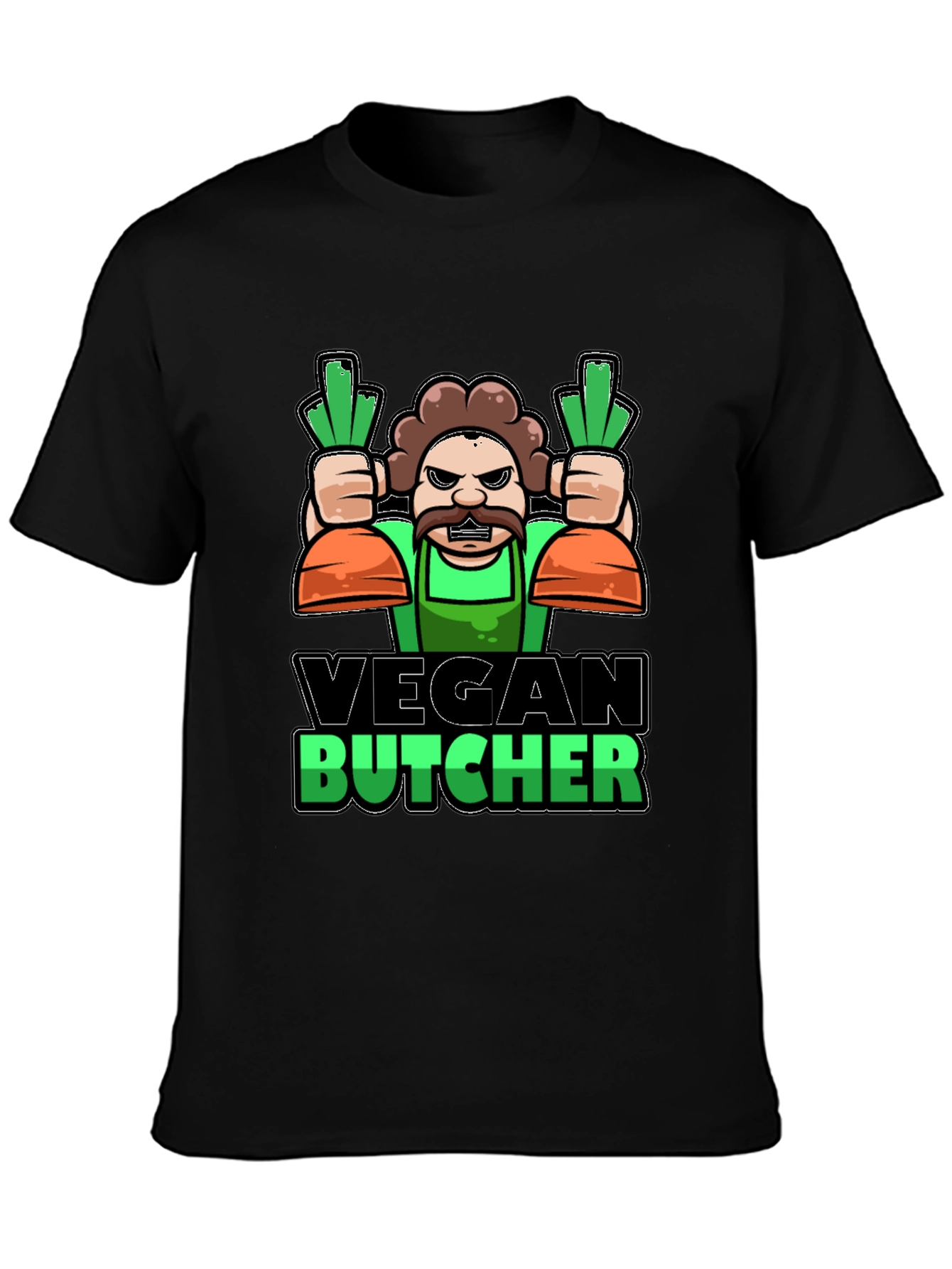 Vegan Butcher T-Shirt - Funny Graphic Tee