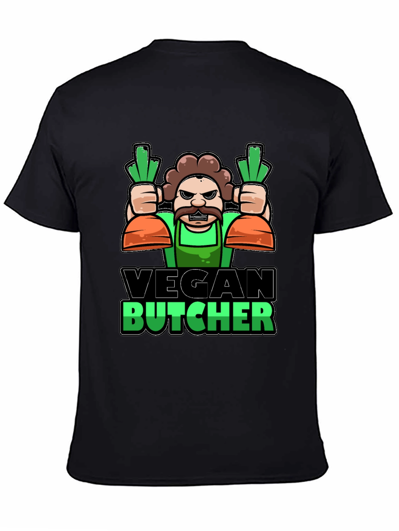Vegan Butcher T-Shirt - Funny Graphic Tee