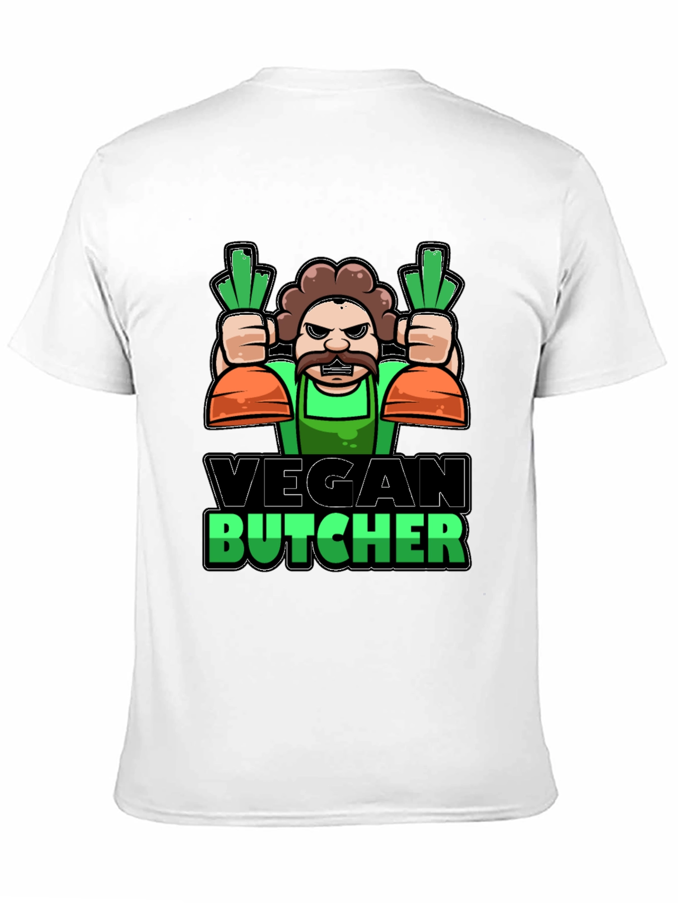 Vegan Butcher T-Shirt - Funny Graphic Tee