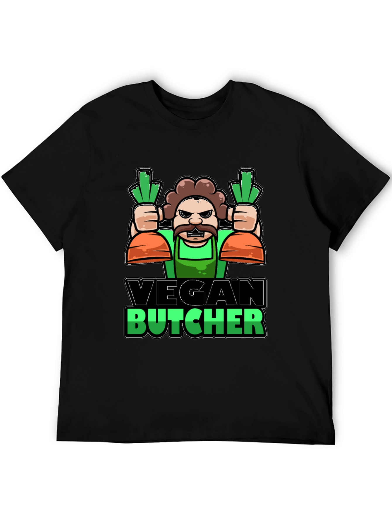 Vegan Butcher T-Shirt - Funny Graphic Tee