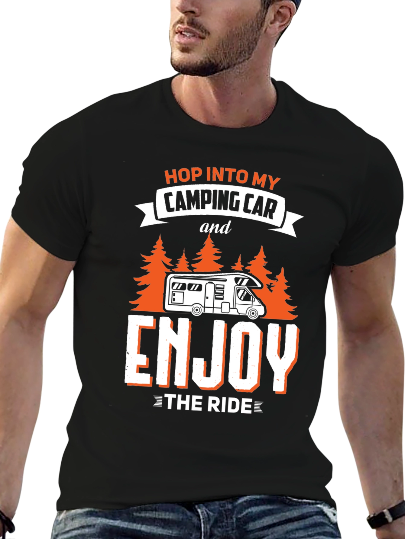Camping Car Graphic T-Shirt