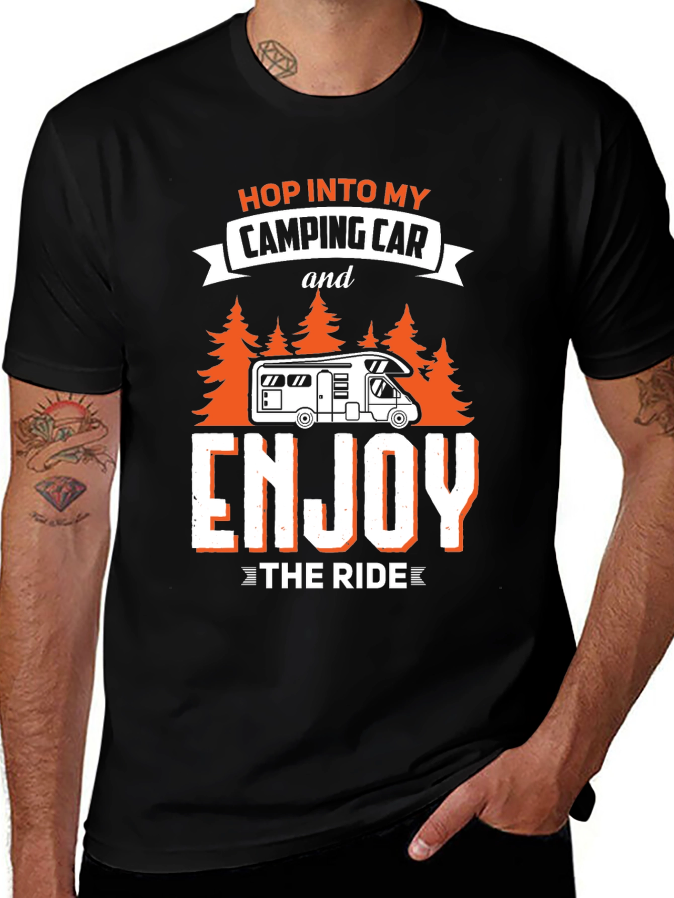 Camping Car Graphic T-Shirt
