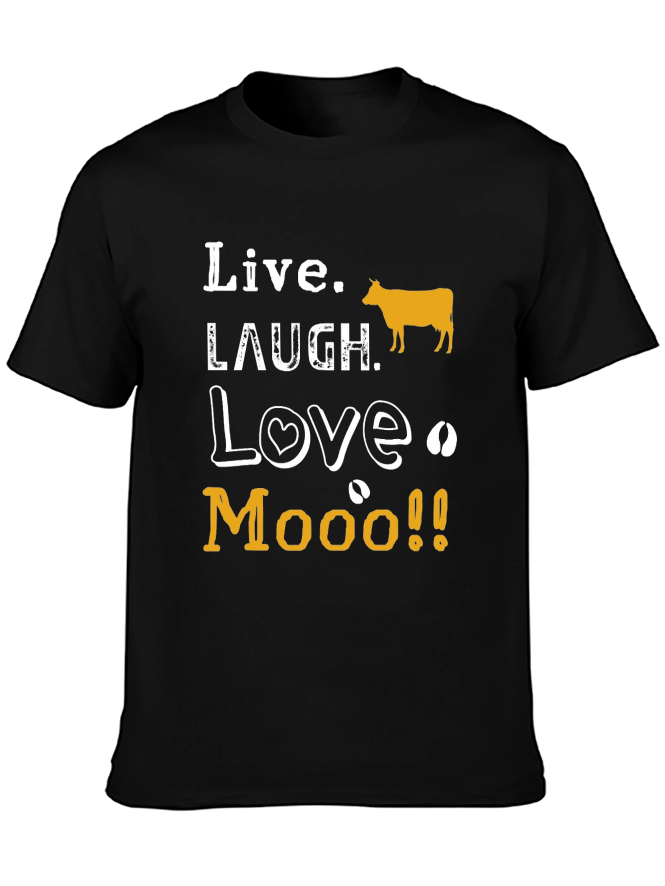 Live Laugh Love Moo T-Shirt