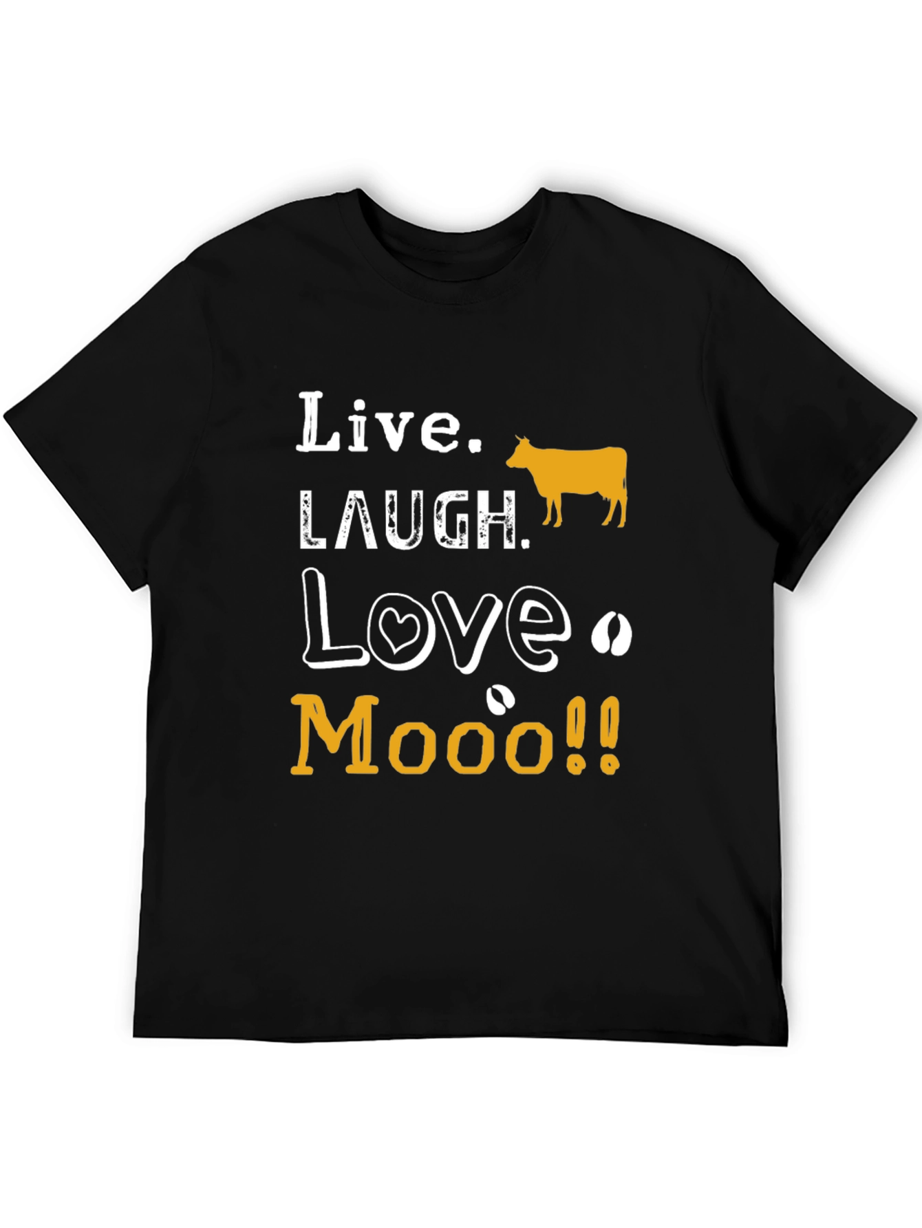 Live Laugh Love Moo T-Shirt