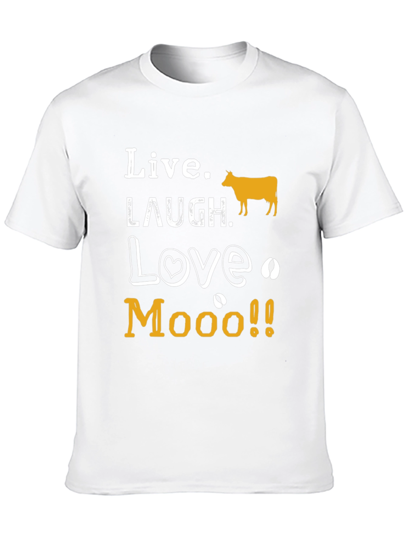 Live Laugh Love Moo T-Shirt