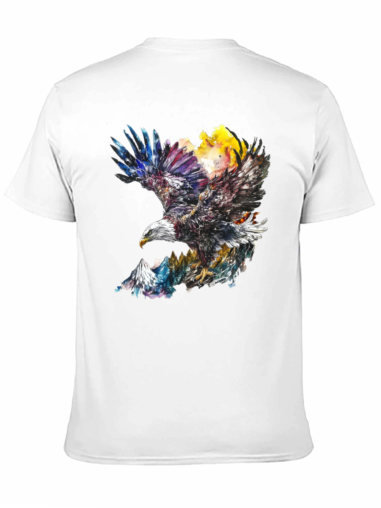 Eagle Mountain Black Graphic Tee