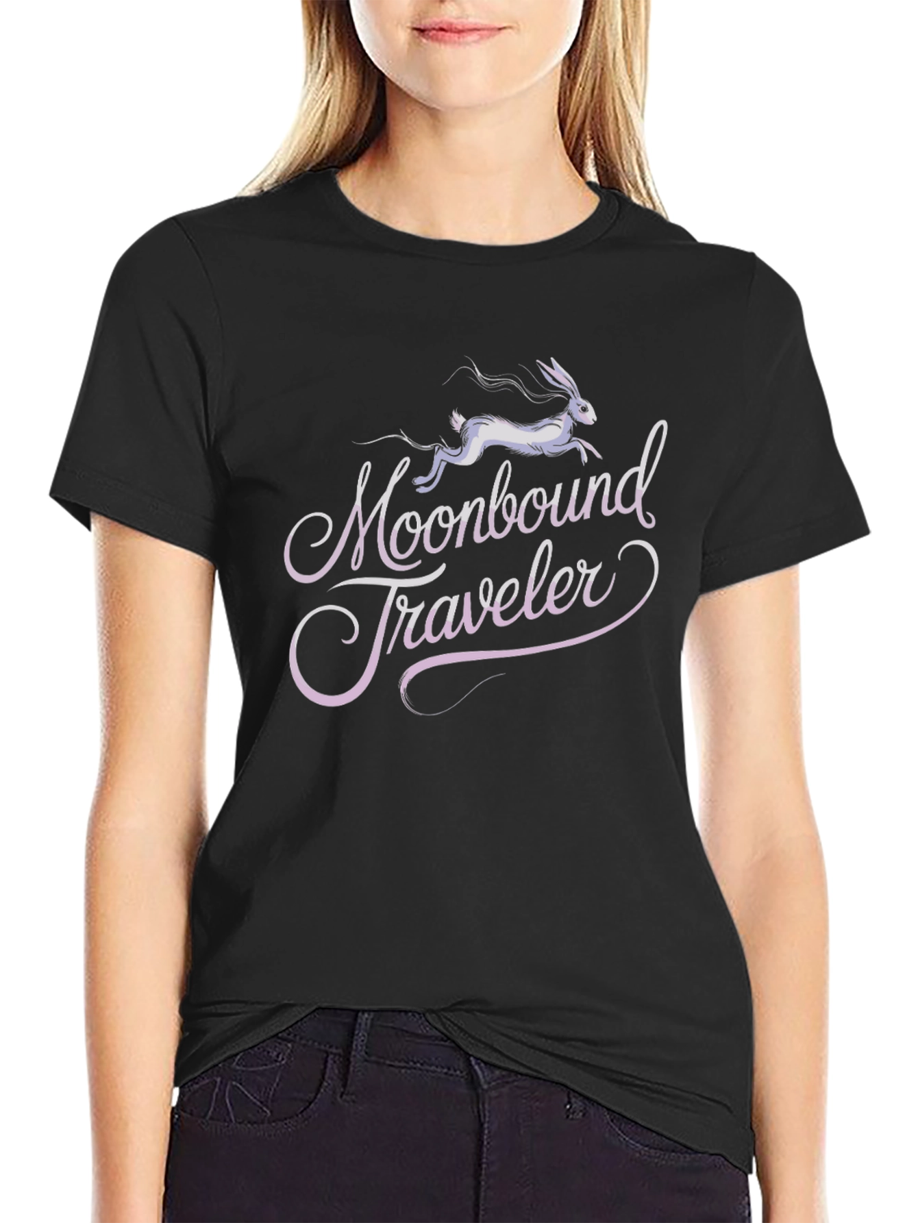 Moonbound Traveler Graphic T-Shirt