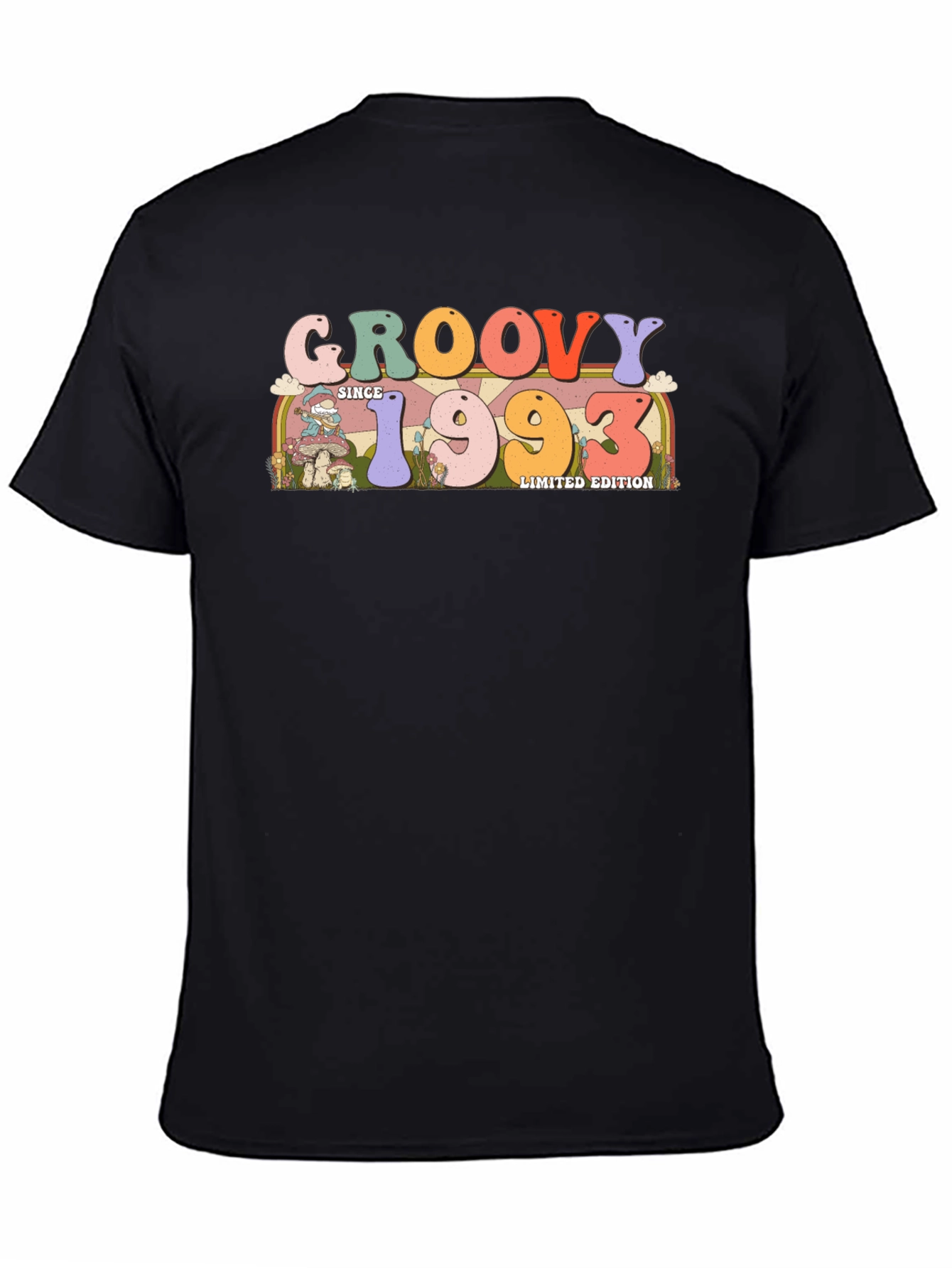Groovy Since 1993 Limited Edition Black Tee
