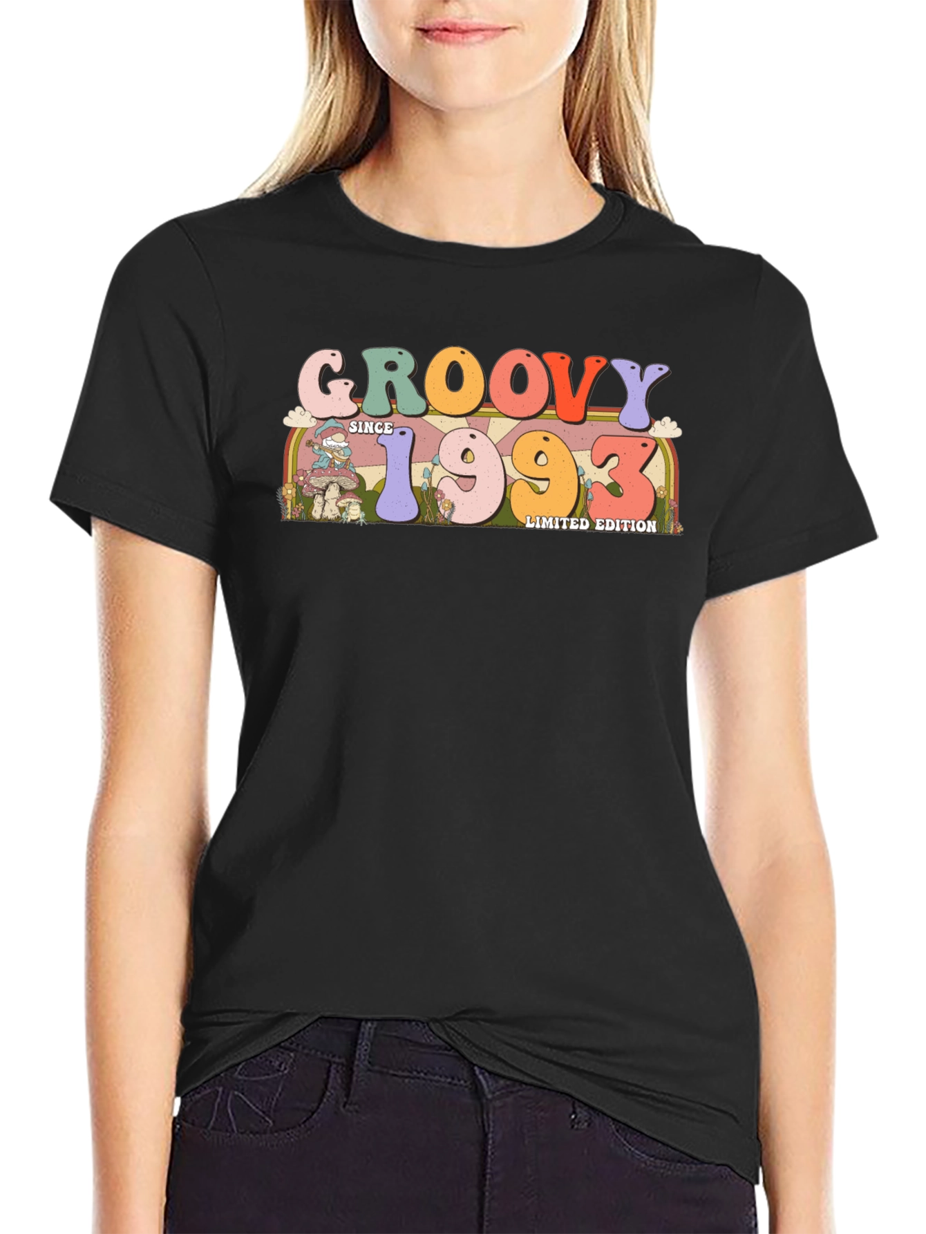 Groovy Since 1993 Limited Edition Black Tee