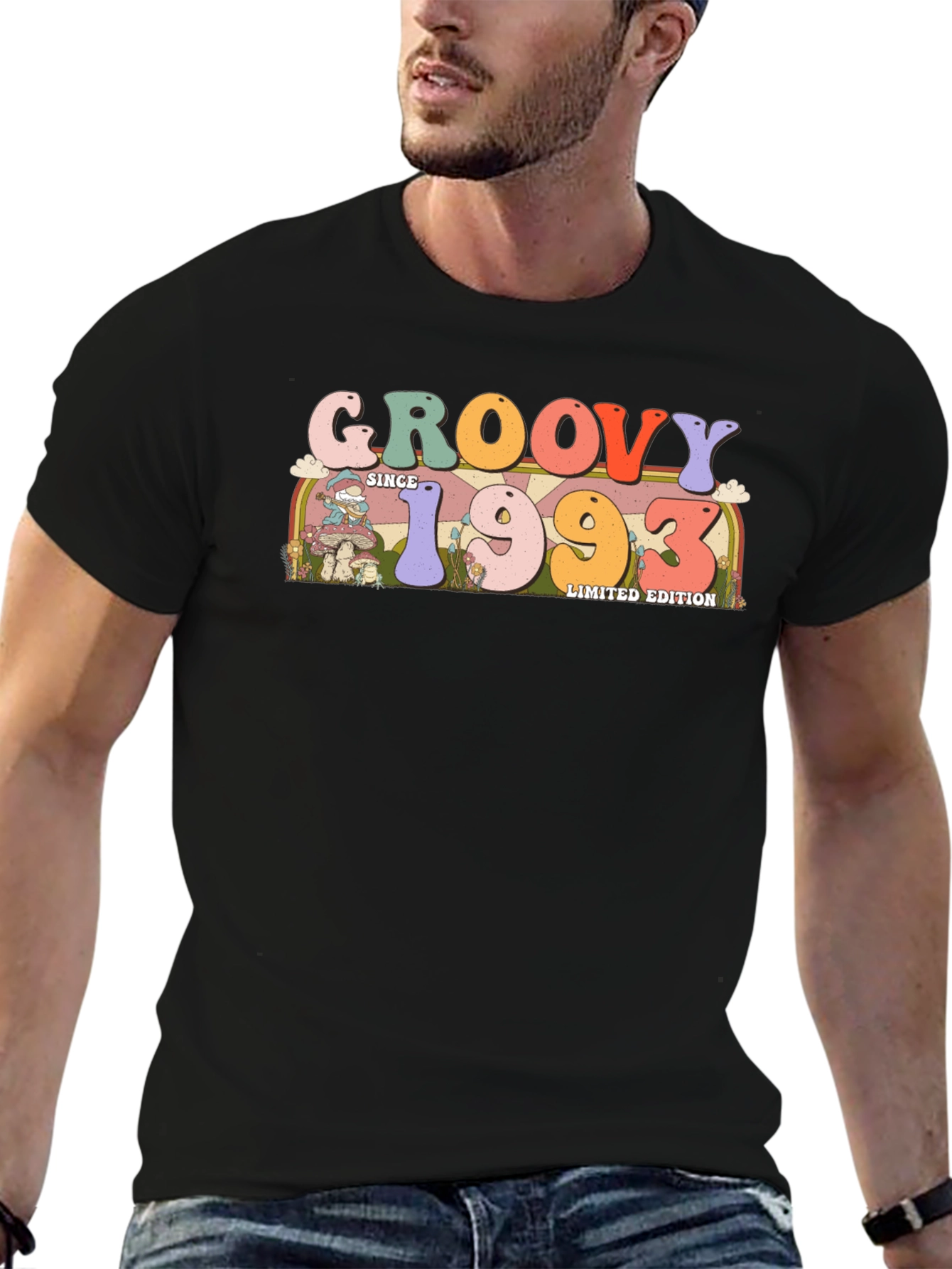 Groovy Since 1993 Limited Edition Black Tee
