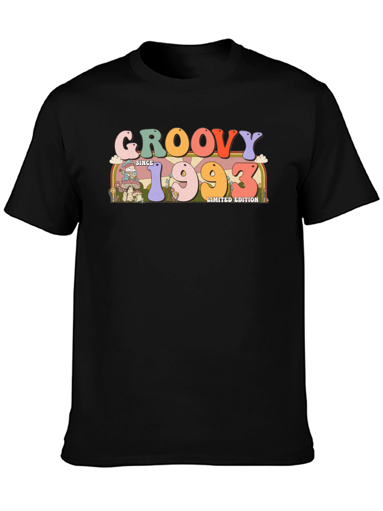 Groovy Since 1993 Limited Edition Black Tee