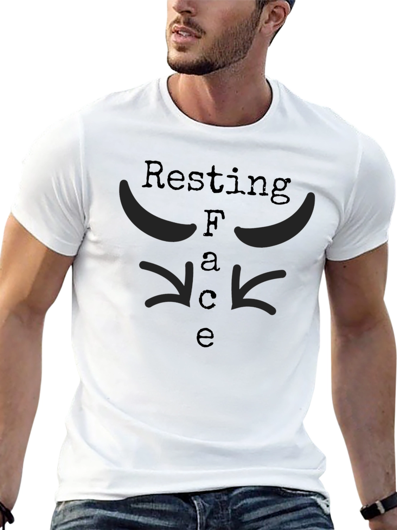 Resting Face Graphic T-Shirt