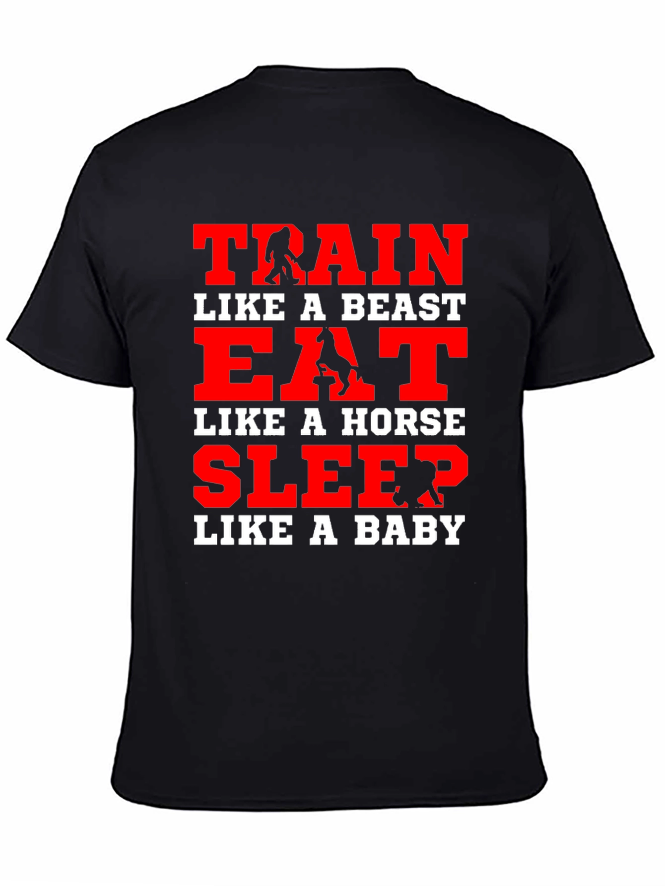Train Like a Beast Graphic T-Shirt