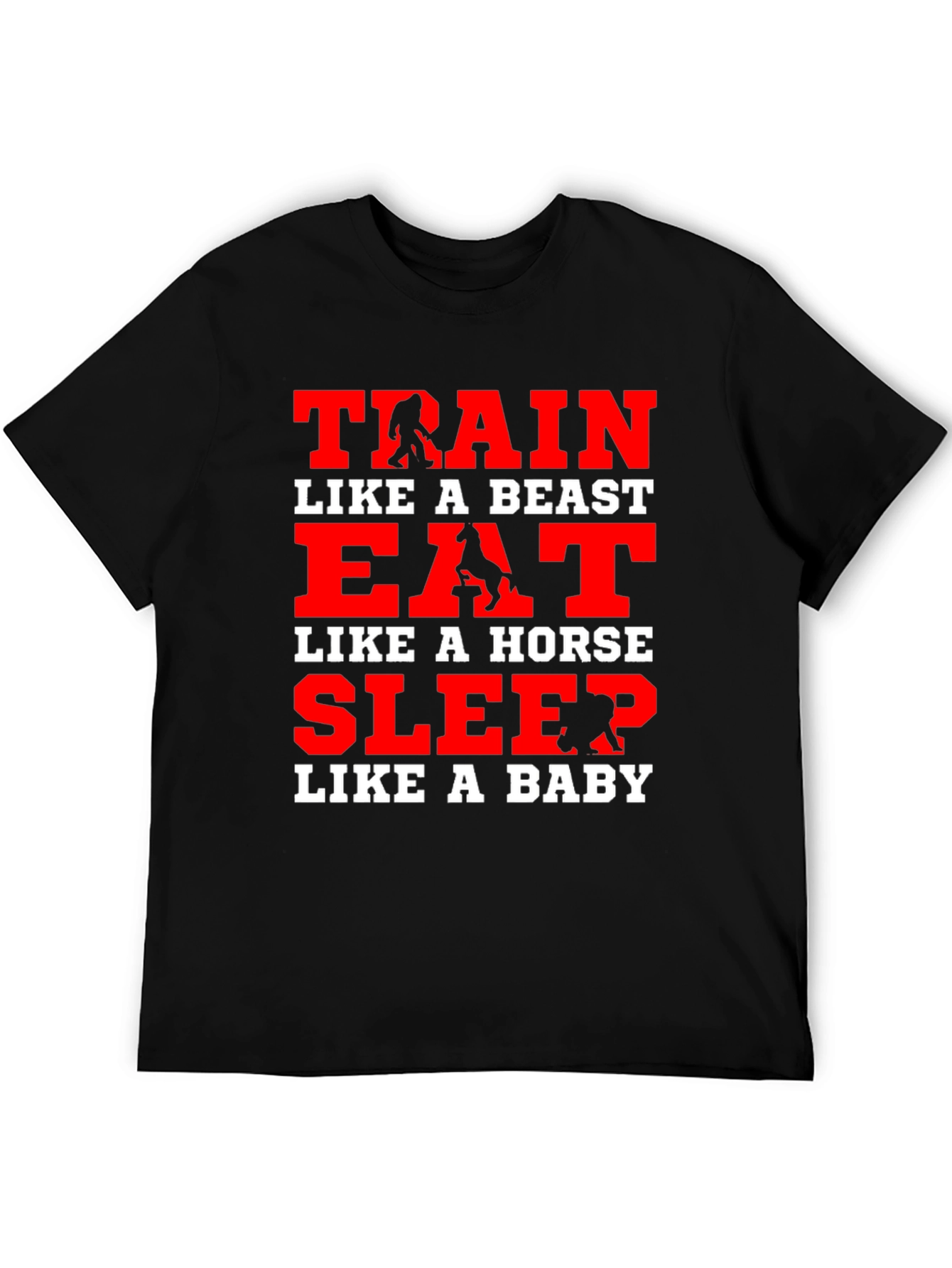 Train Like a Beast Graphic T-Shirt