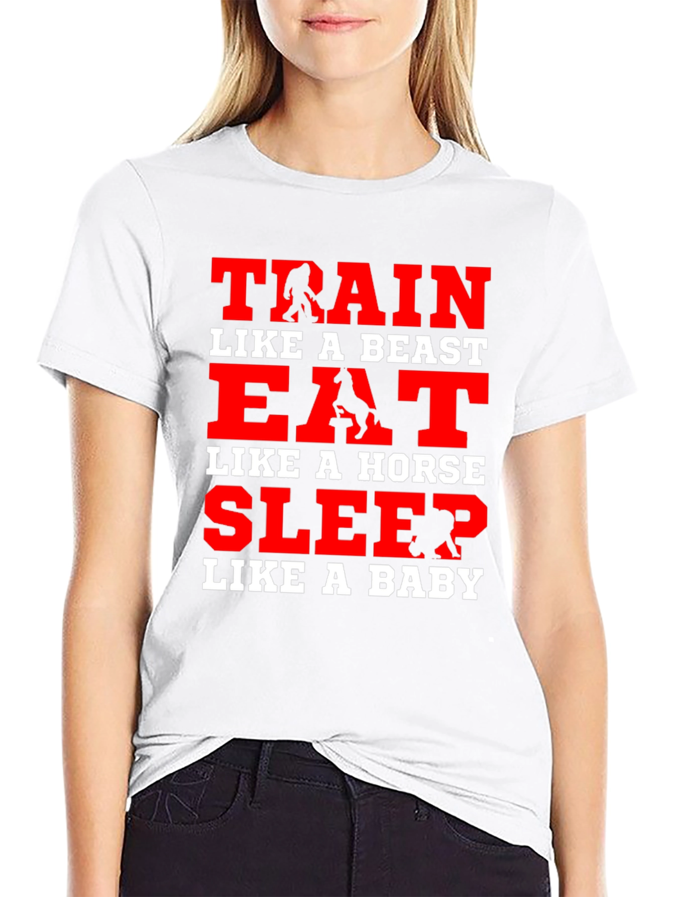 Train Like a Beast Graphic T-Shirt