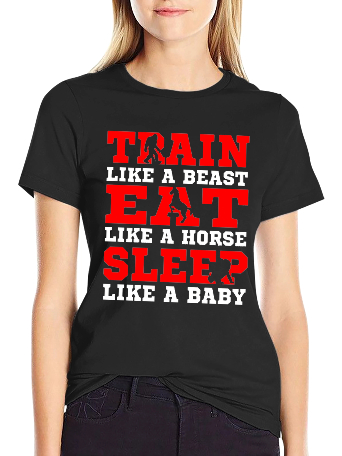 Train Like a Beast Graphic T-Shirt