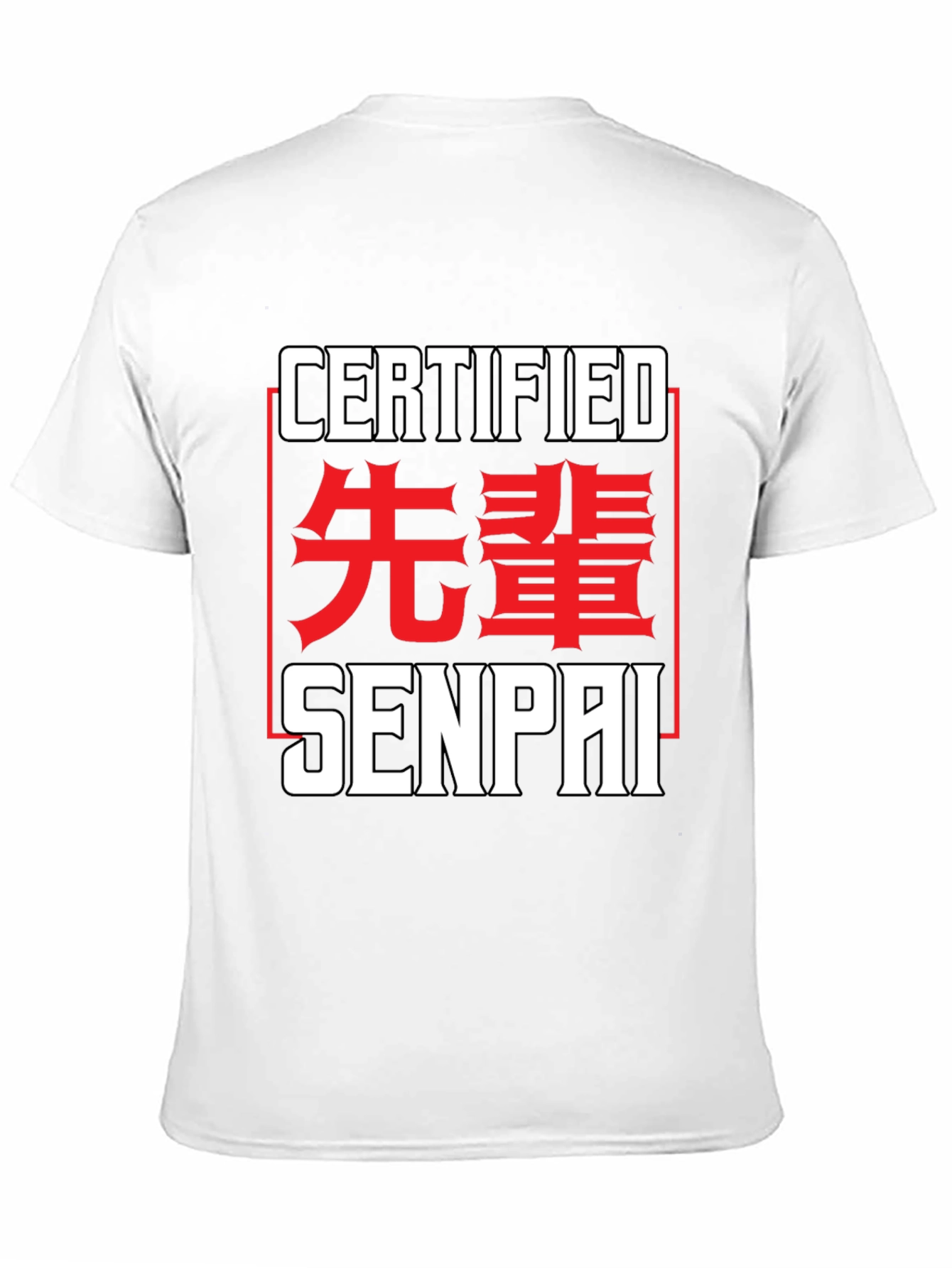Certified Senpai T-Shirt - Anime Inspired Tee