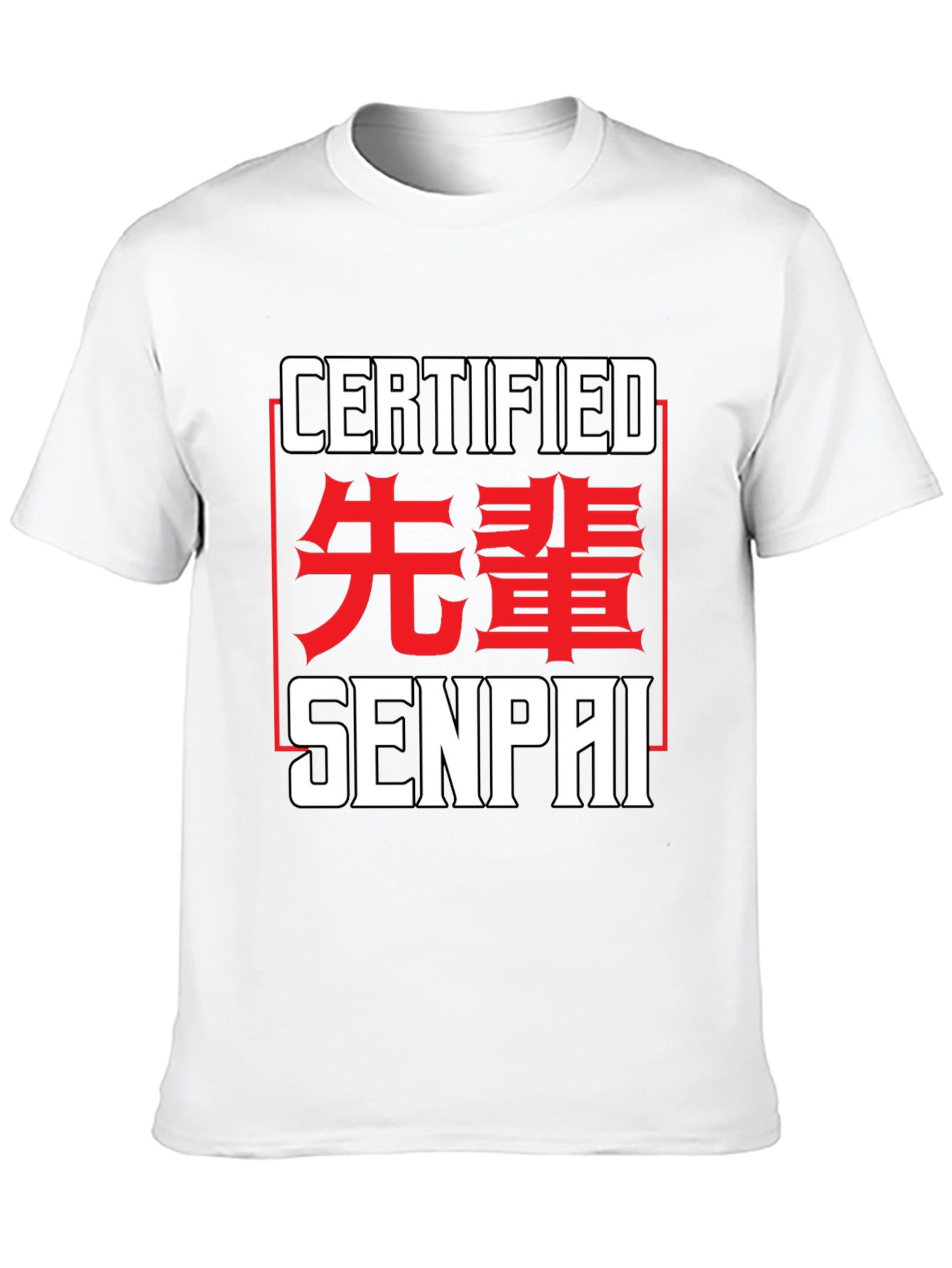 Certified Senpai T-Shirt - Anime Inspired Tee