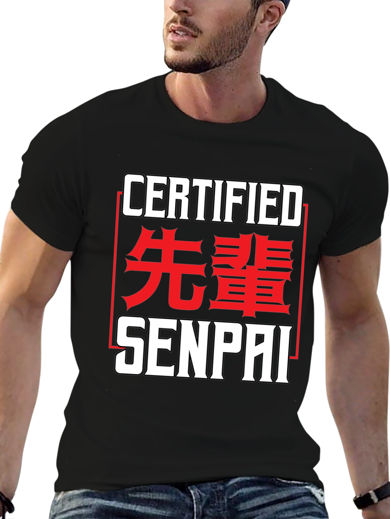 Certified Senpai T-Shirt - Anime Inspired Tee