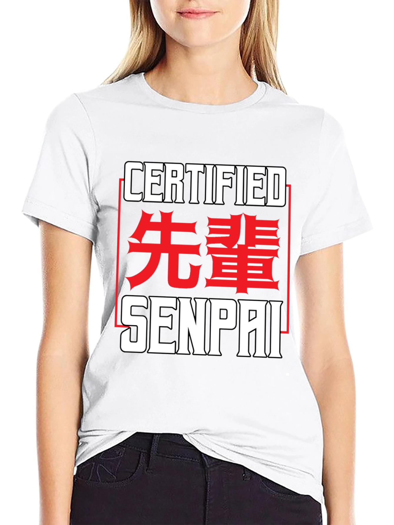 Certified Senpai T-Shirt - Anime Inspired Tee