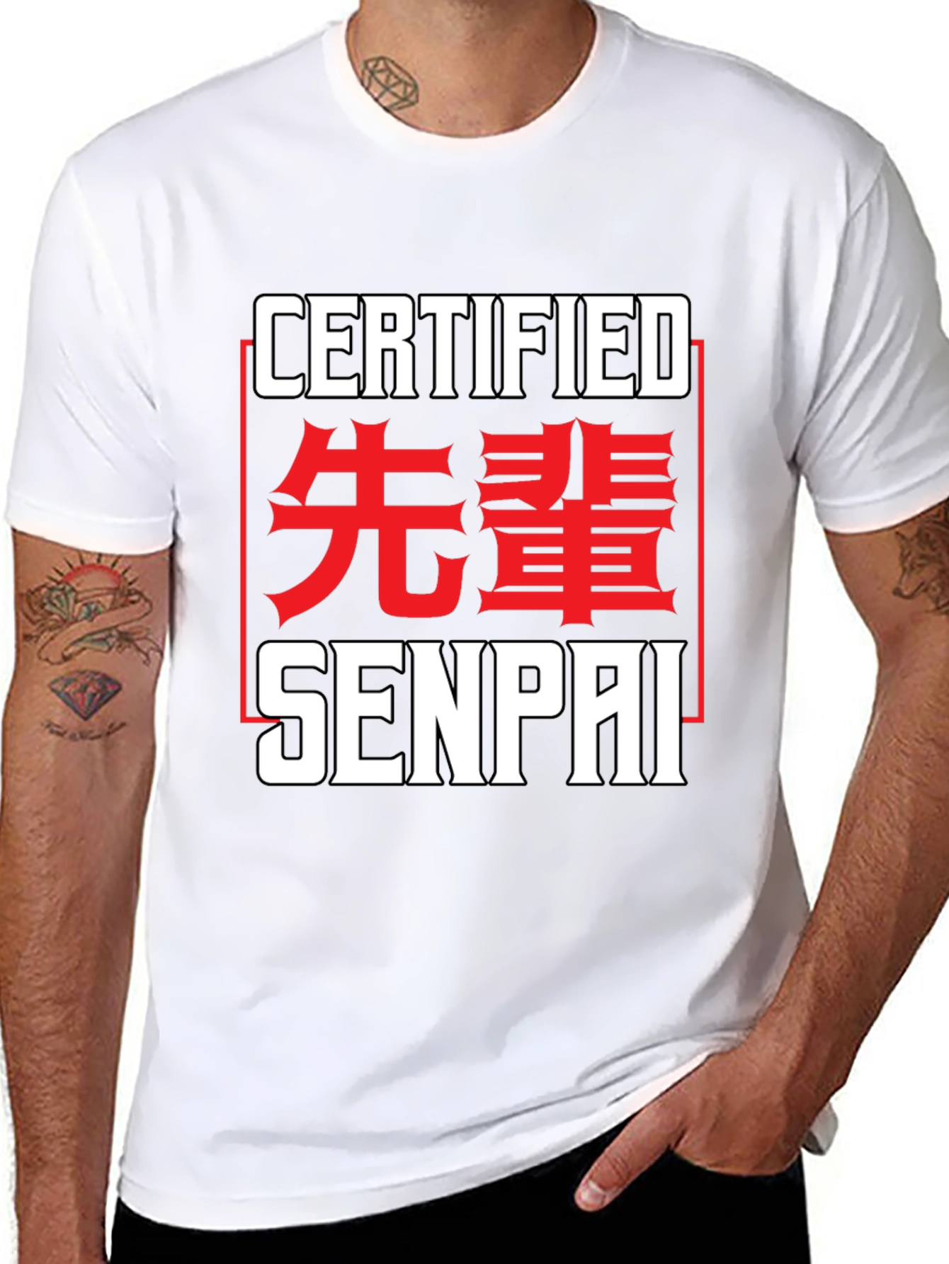 Certified Senpai T-Shirt - Anime Inspired Tee