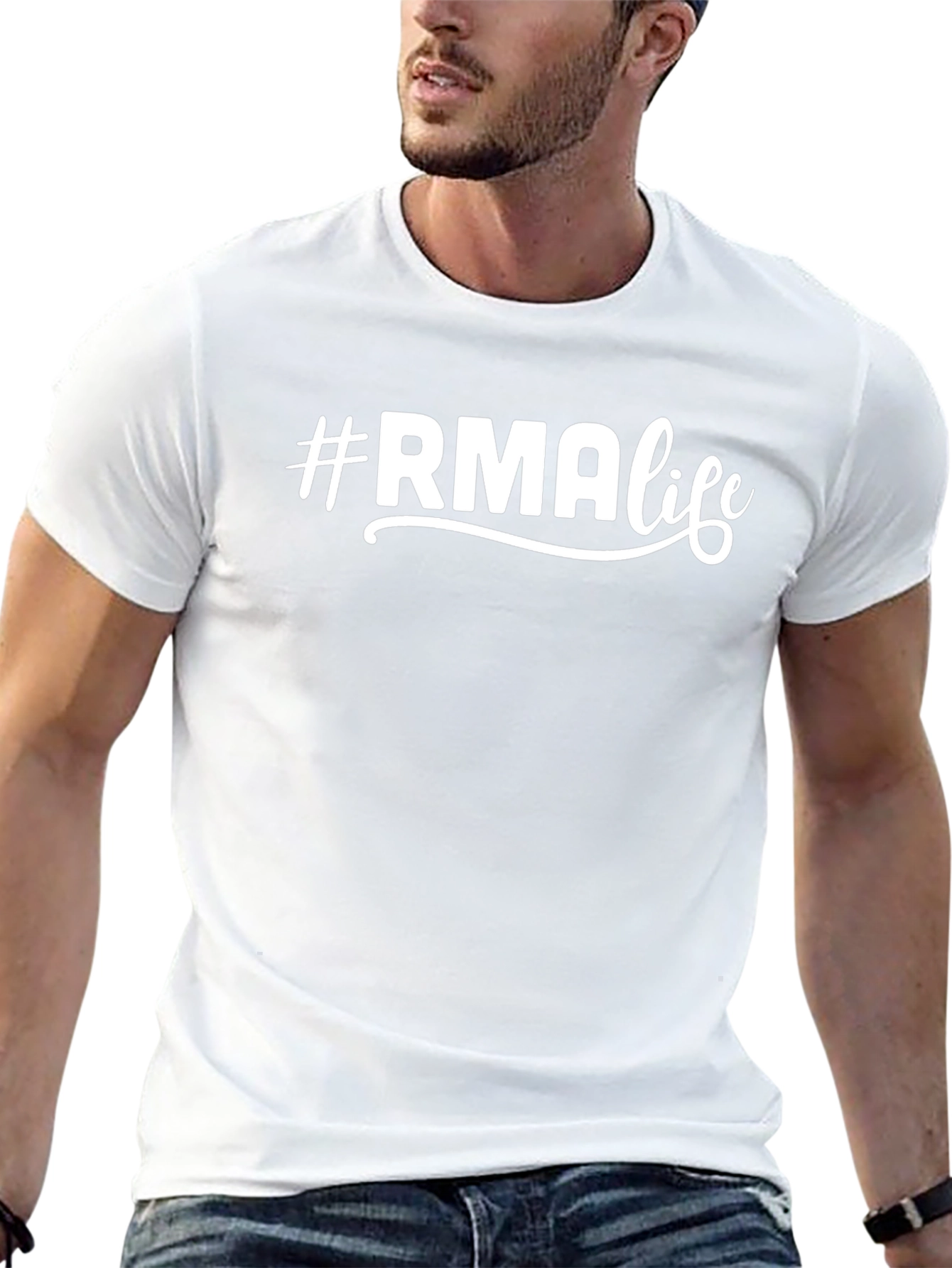 #RMAlife T-Shirt - Casual Black Tee