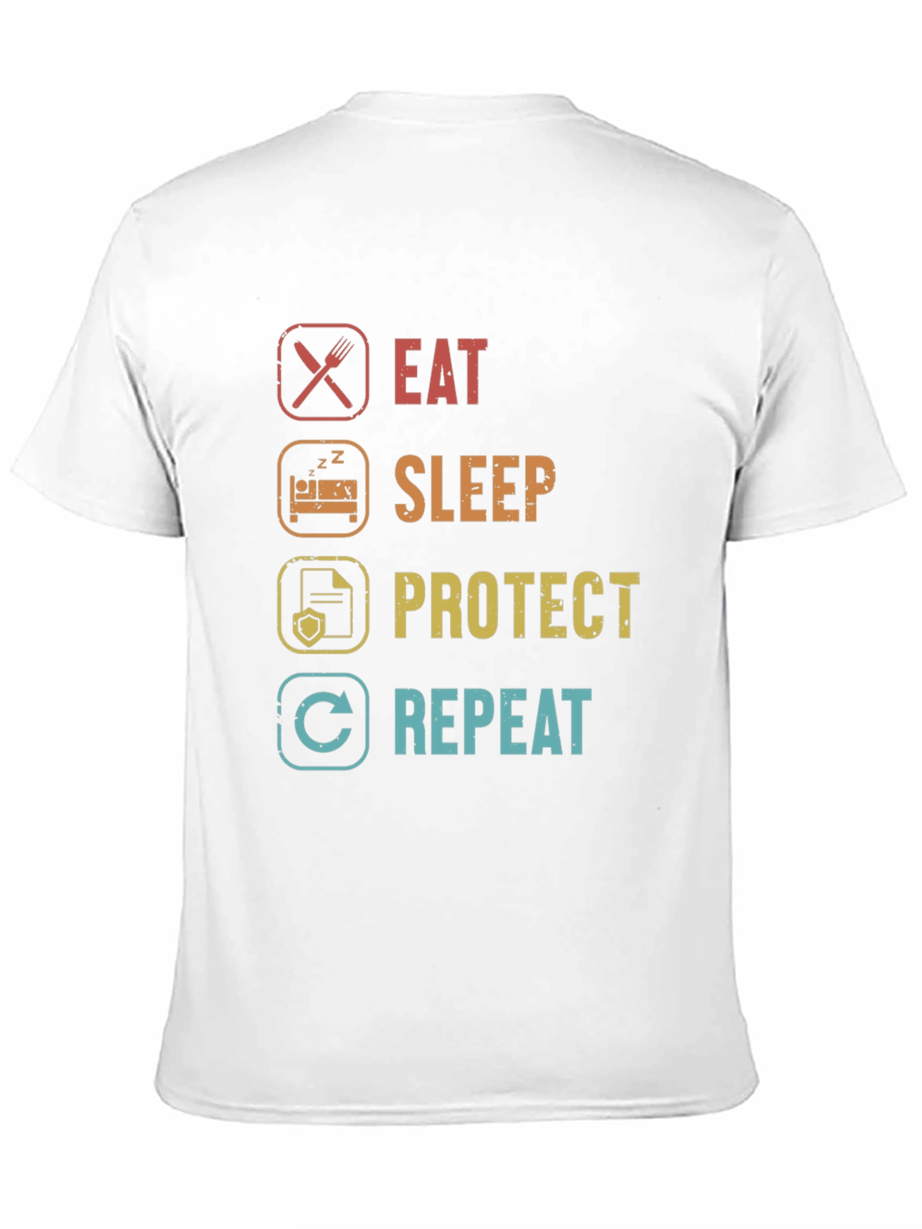 Eat Sleep Protect Repeat T-Shirt