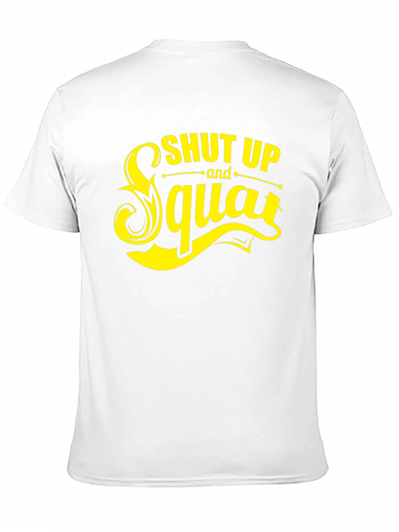 Shut Up and Squat Black Graphic Tee
