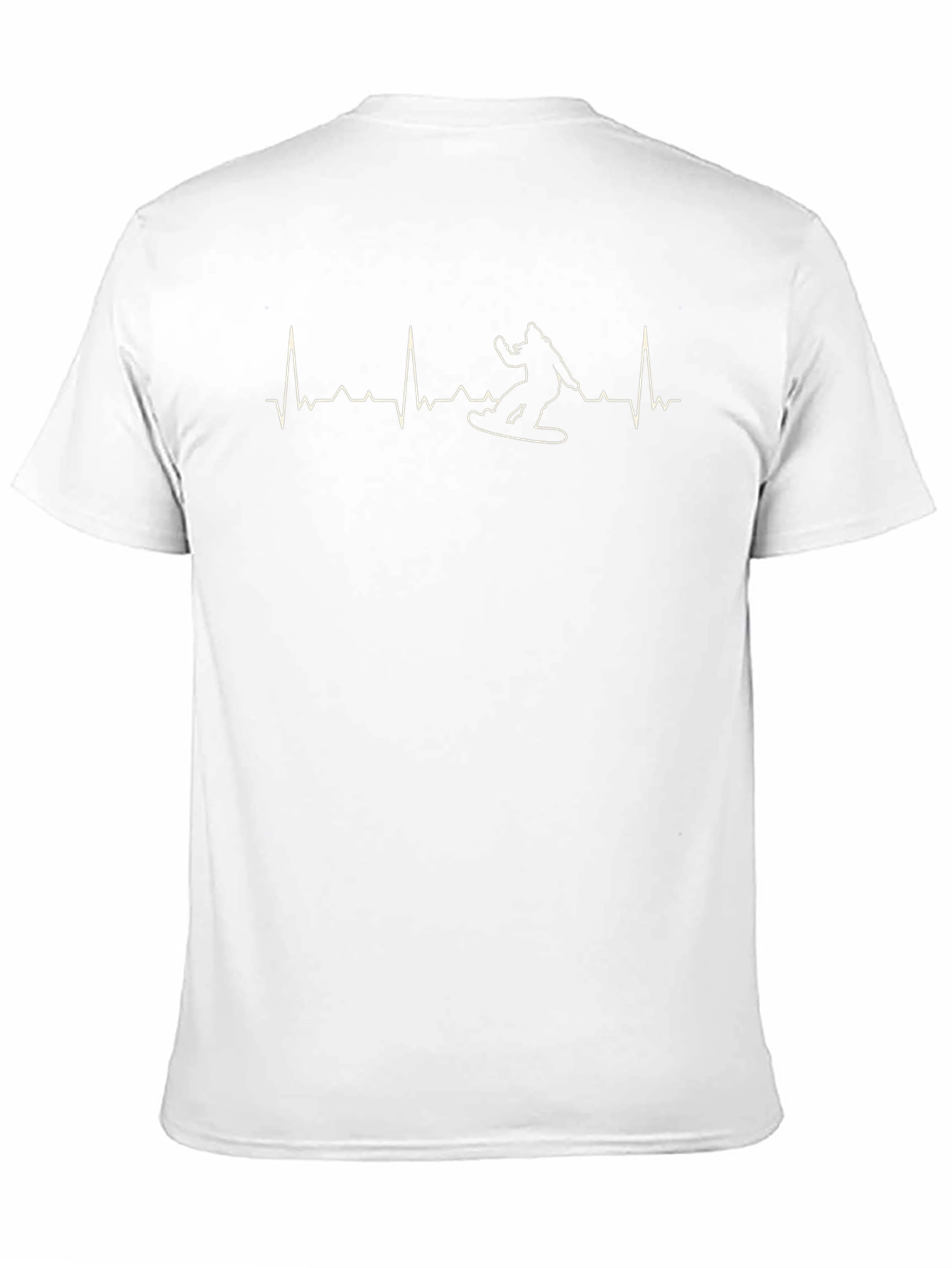 Snowboard Heartbeat T-Shirt - Ride On!