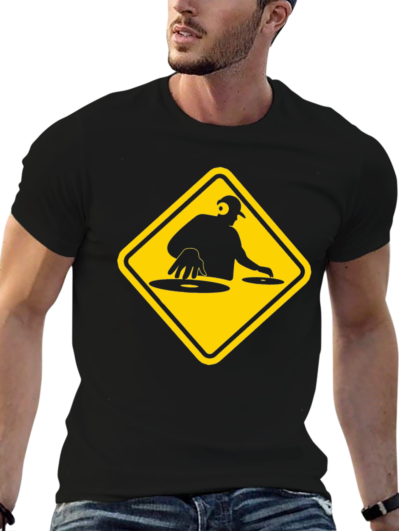 DJ Caution Black T-Shirt