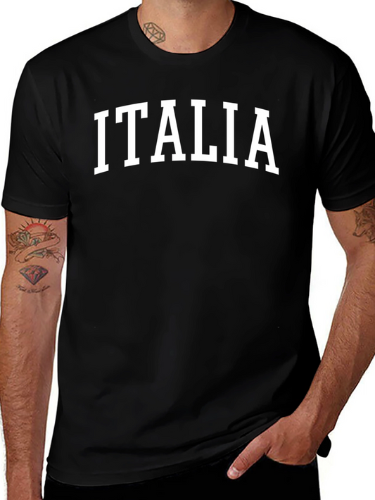 Italia Graphic Tee - Classic Style Comfortable Fit