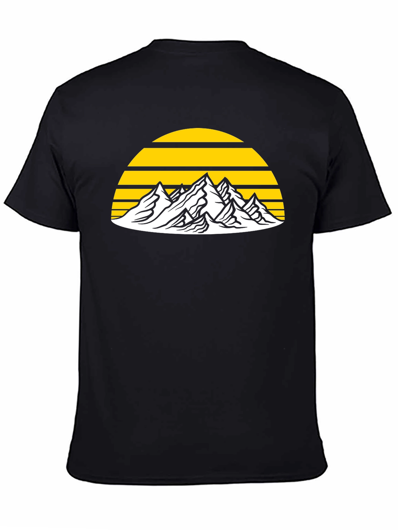 Mountain Sunset Graphic Tee - Adventure Awaits!