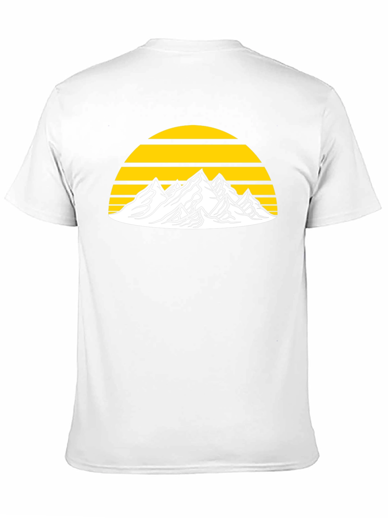 Mountain Sunset Graphic Tee - Adventure Awaits!