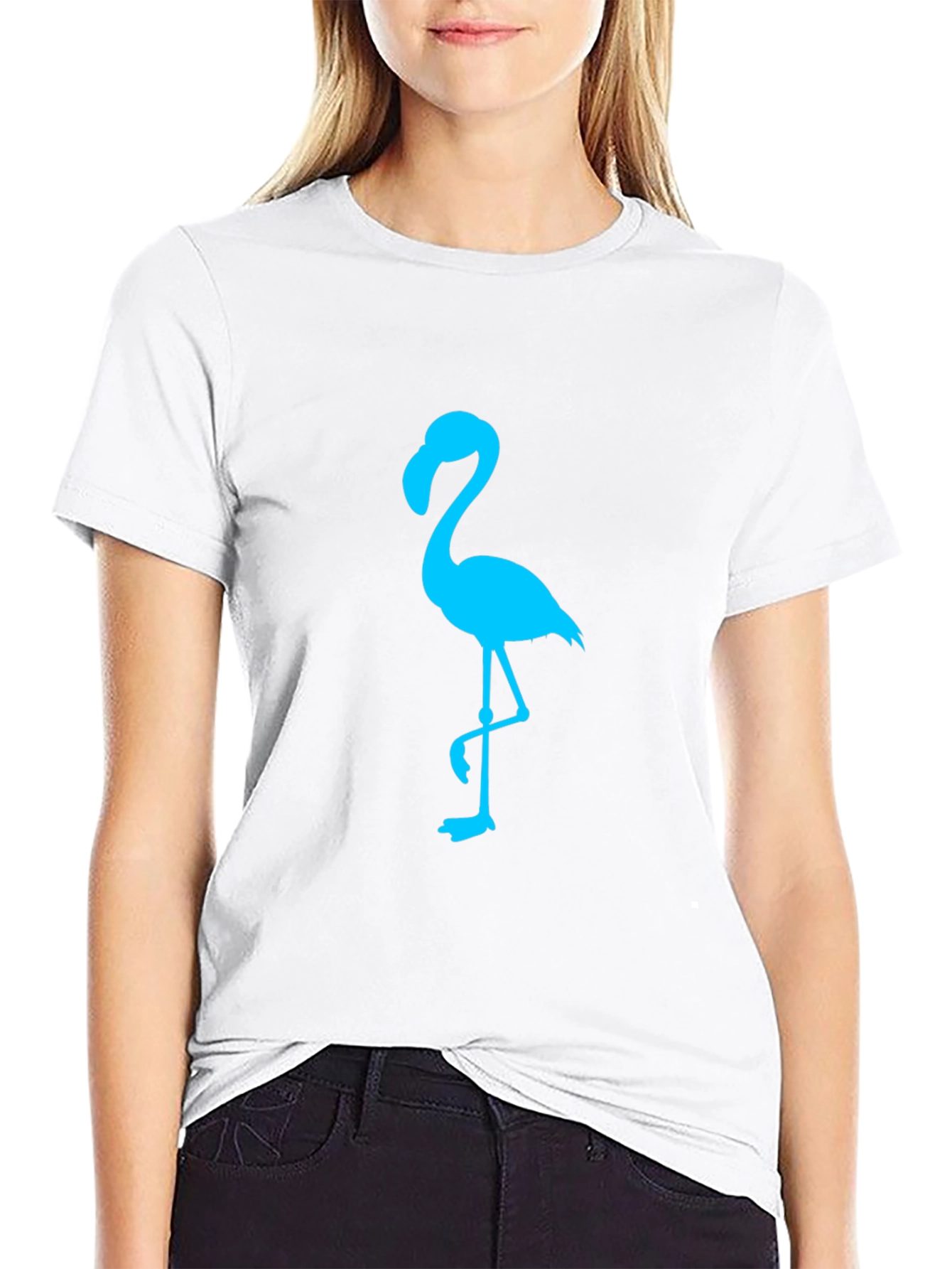 Black Flamingo Graphic Tee