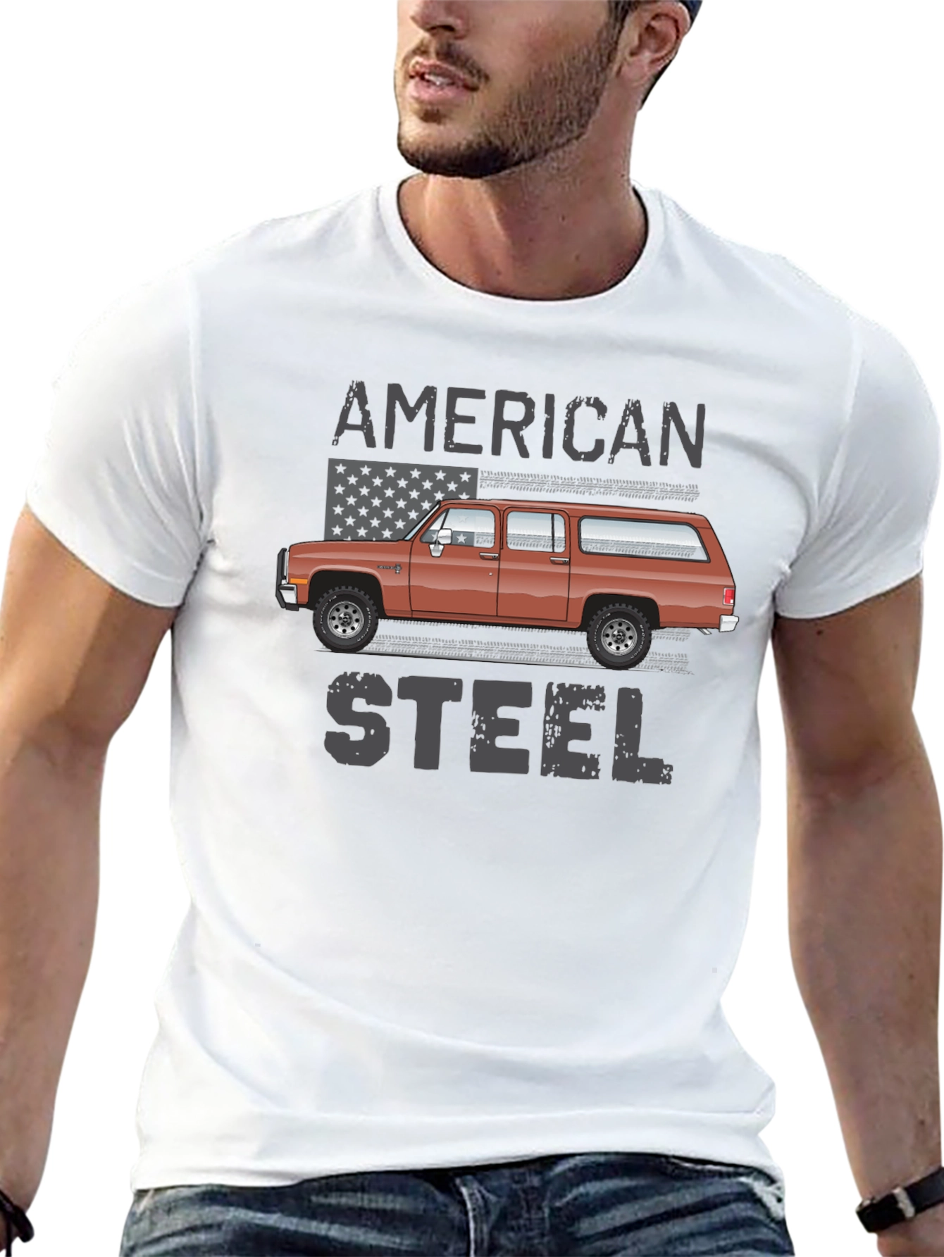 American Steel Truck T-Shirt